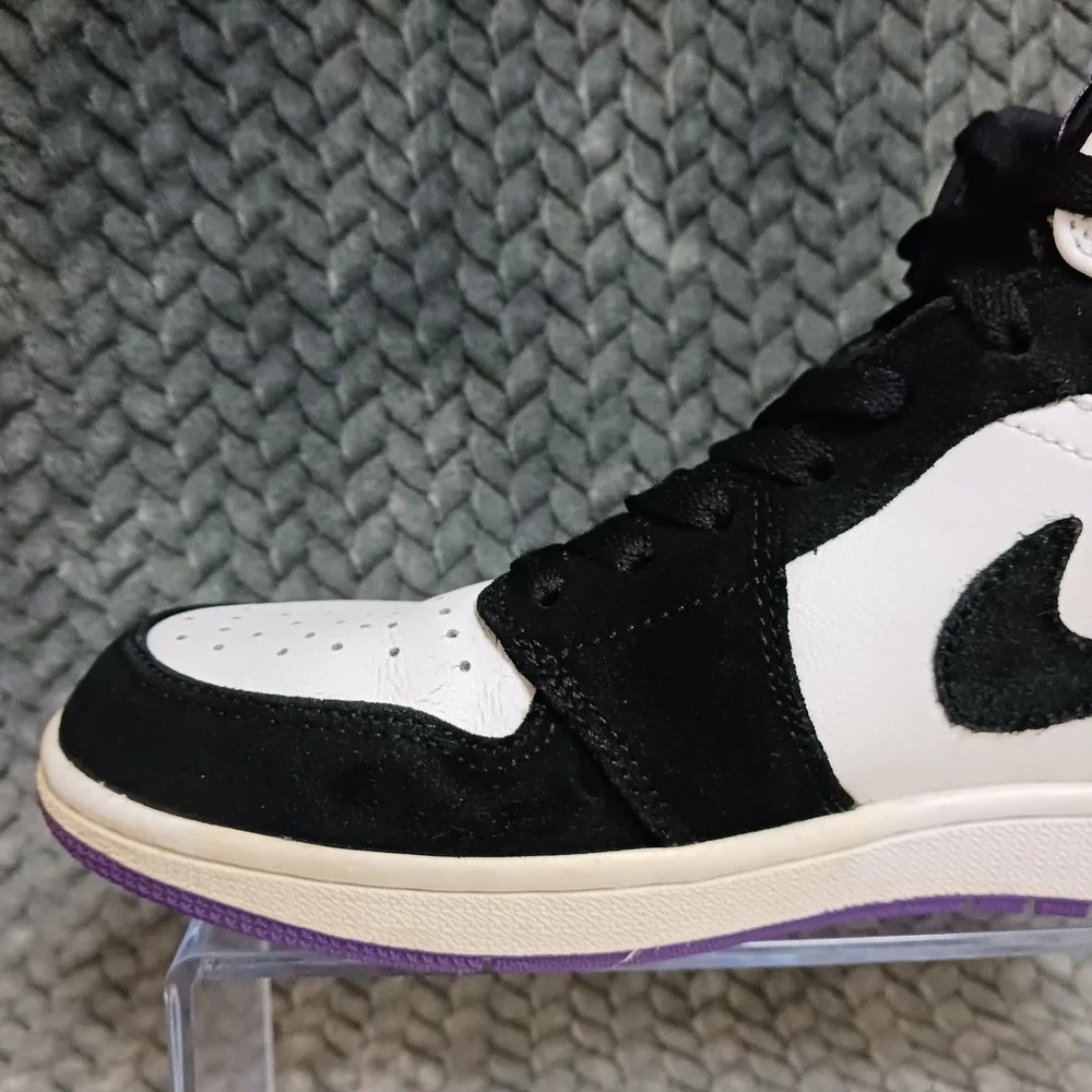Air Jordan 1 Mid SE Varsity Purple Men's Sneakers Shoes Size 9
